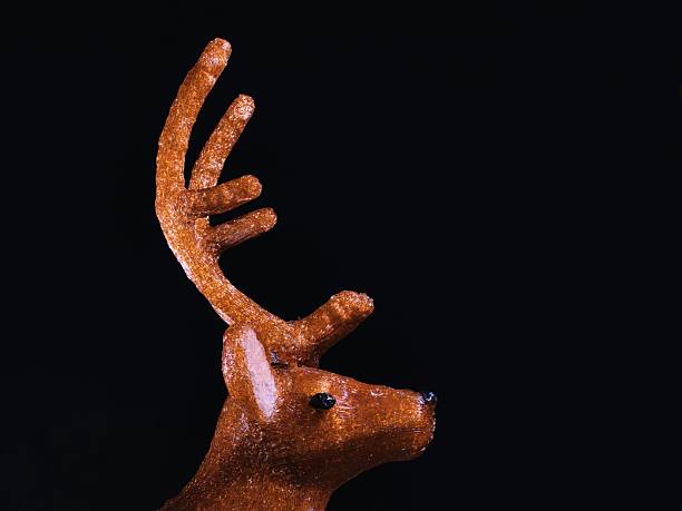 Tokyo,Japan - January 6, 2026: A Christmas  ornament of a reindeer