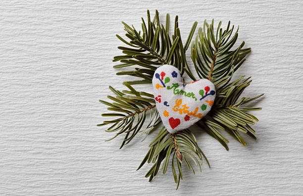 Heart shaped little cushion for decoration