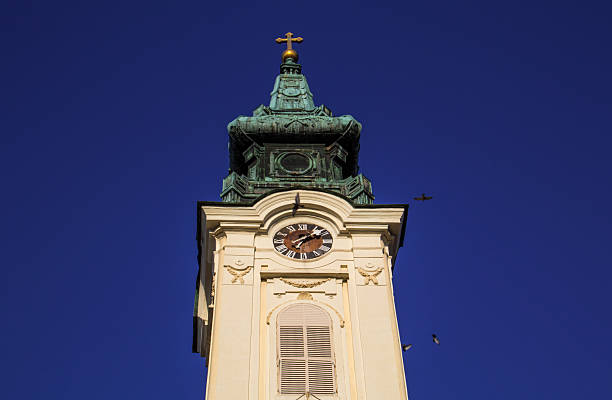View of the Church of St. George in Sombor, Serbia