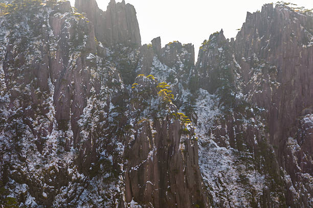 Mount Huangshan is praised as the most beautiful mountain in China.