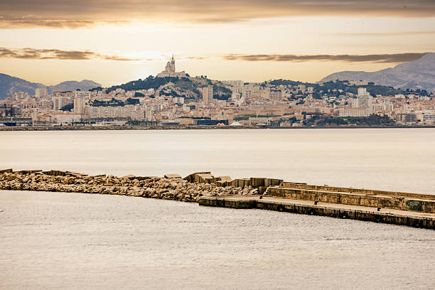 Notre-Dame de la Garde Basilica, a Romano-Byzantine basilica offering panoramic views.