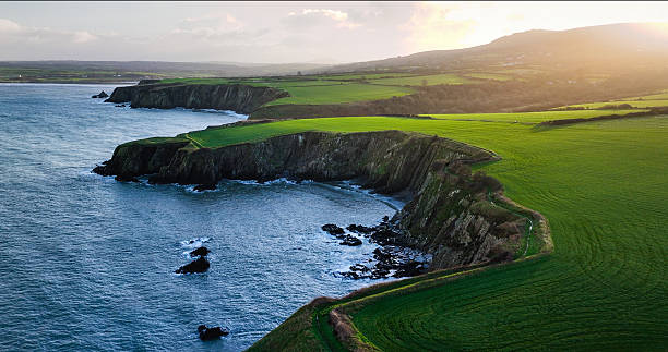 istock Pembrokeshire coastline in moody light 2255682125
