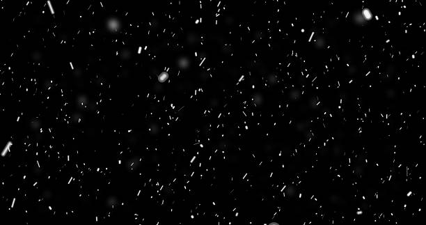 istock Directional realistic surreal Snowfall overlay fx. Detailed very small falling snowflakes dreamy fantasy cartoon animation. Christmas videos festive intros outro, winter season. Sparkle weather. 2255694180