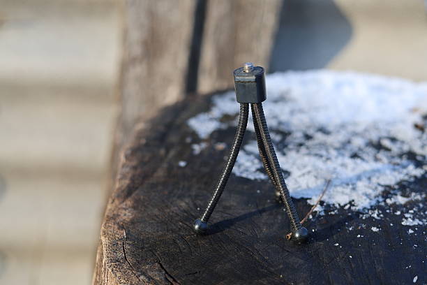 A mini flexible bendy camera tripod, photographers or filmmakers equipment