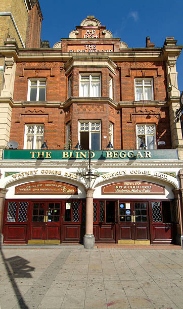 Tower Hamlets, United Kingdom - May 25, 2022: The Blind Beggar pub famous for the Krays gang