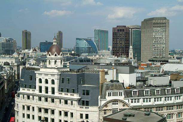 City of London, United Kingdom - May 25, 2022: City of London skyline