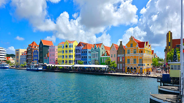 Punda District in Willemstad Curacao Netherland Antilles Caribbean UNESCO World Heritage Site 01.02.2026