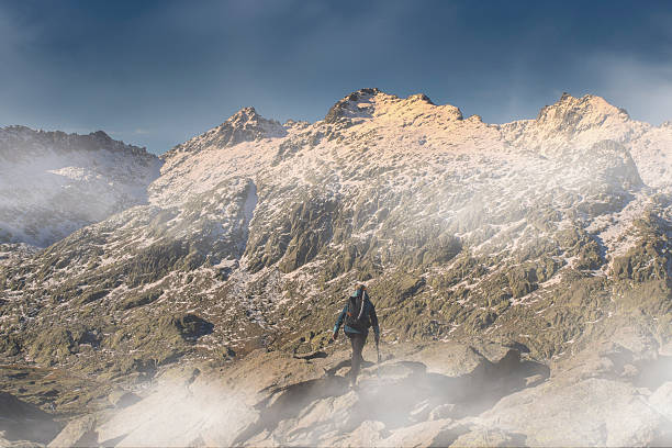 Winter hiking in the Sierra de Gredos