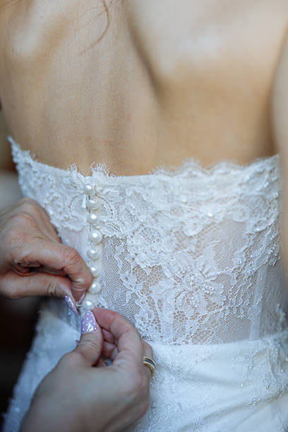 A bride at a Japanese wedding in Tokyo, Japan.