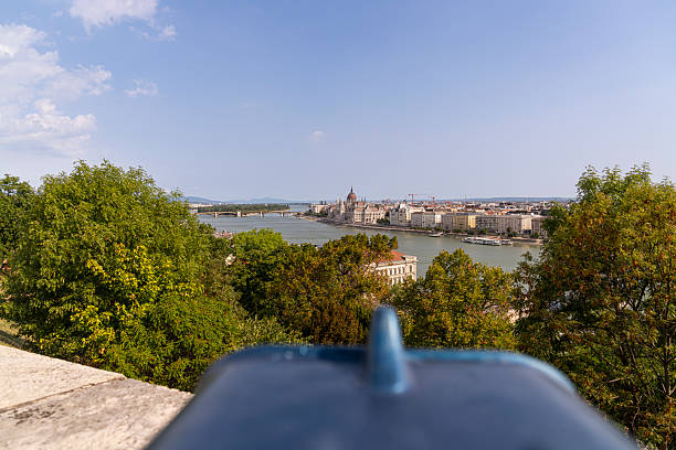View on Parliament building in Budapest
