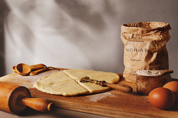 Pastry dough made from whole grain gluten free oat flour