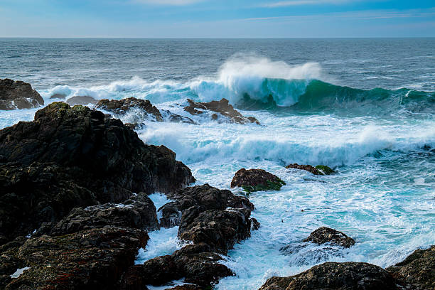 Waves on the Wild Pacific Trail, Ucluelet, British Columbia, Canada