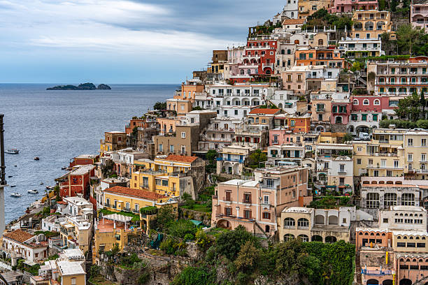 Positano town view, Amalfi Coast, Italy.