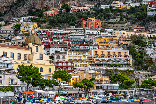Positano town view, Amalfi Coast, Italy.