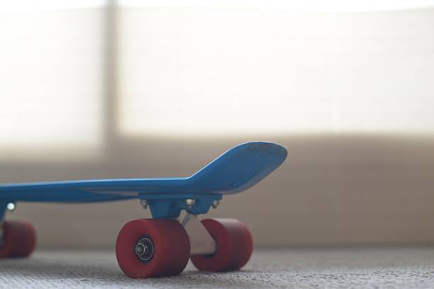 skateboard in the room