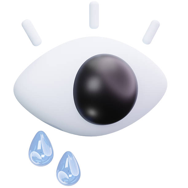A 3D eye care illustration symbolizing vision health, eyesight protection, and medical screening