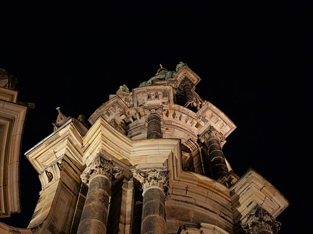 Berlin cathedral and history museum, long exposure