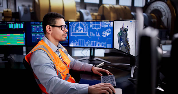 istock Hispanic Engineer Manages Gas Plant 2255845120