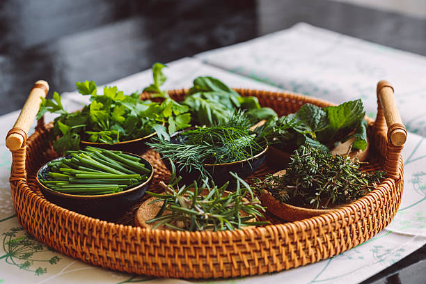 istock Green spices and herbs 2255859071
