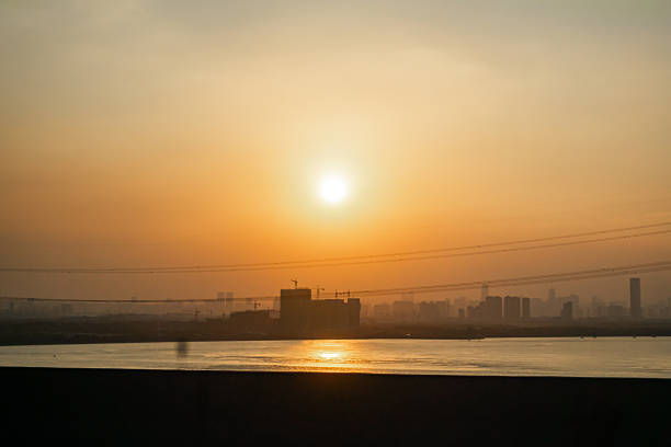 Sunset,China,Asia.