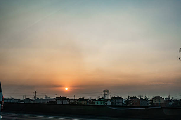 Sunset,China,Asia.