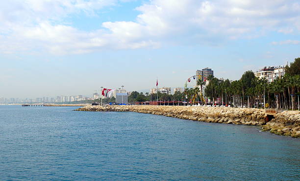 Mersin city in Turkey. A city on the shores of the Mediterranean Sea in Turkey
