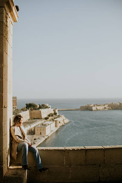 istock Serene moment by the waterfront with stunning views over the bay 2255872951