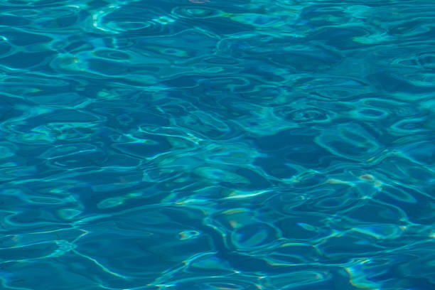 Abstract of water surface in swimming pool.