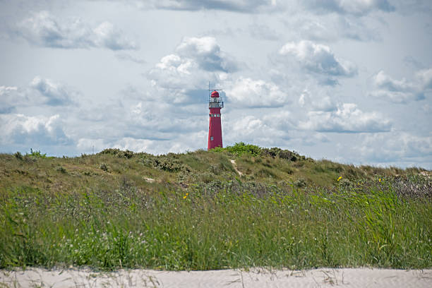 Lighthouse Noordertoren on Schiermonnikoog Netherlands
