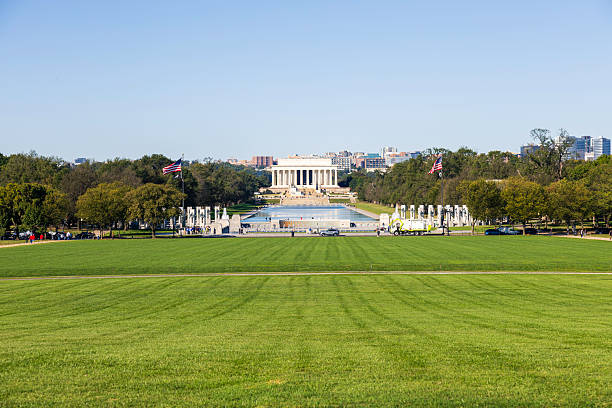 National Mall with Lincoln Monument in the background