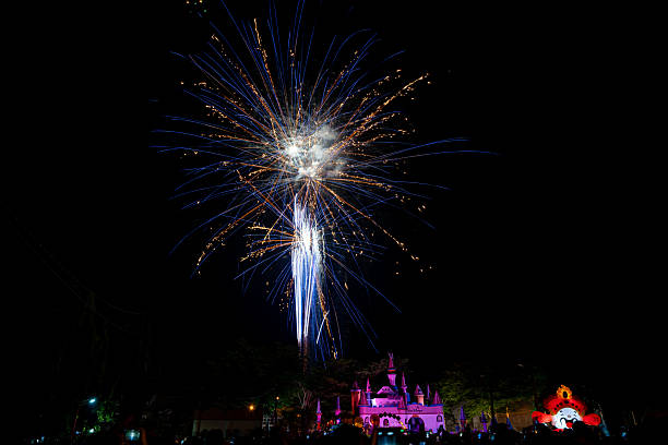 Chinese New Year Celebrations Fireworks in Malaysia