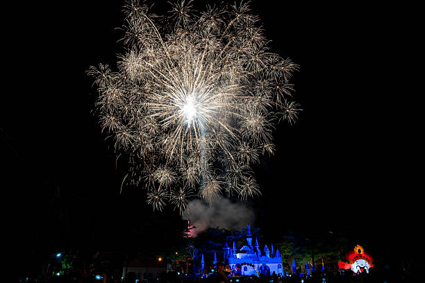 Chinese New Year Celebrations Fireworks in Malaysia
