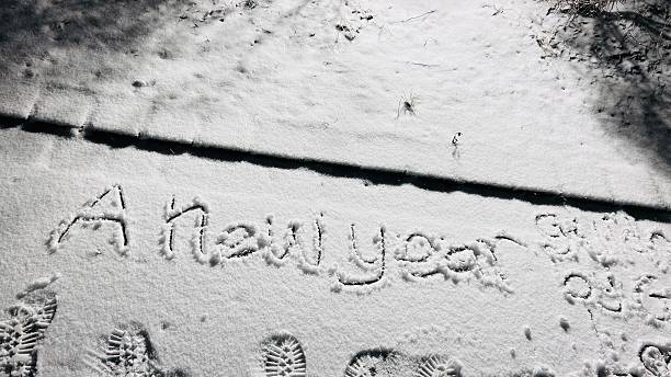 istock Snow Covered Lane At Night 2255926063