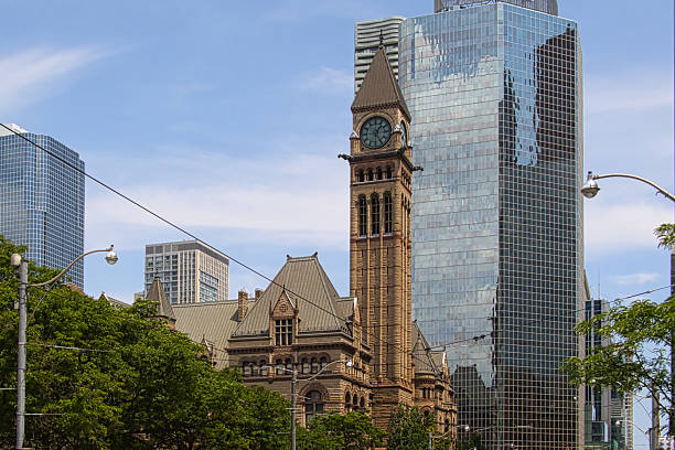Old City Hall Clock Tower, Toronto, Ontario, Canada