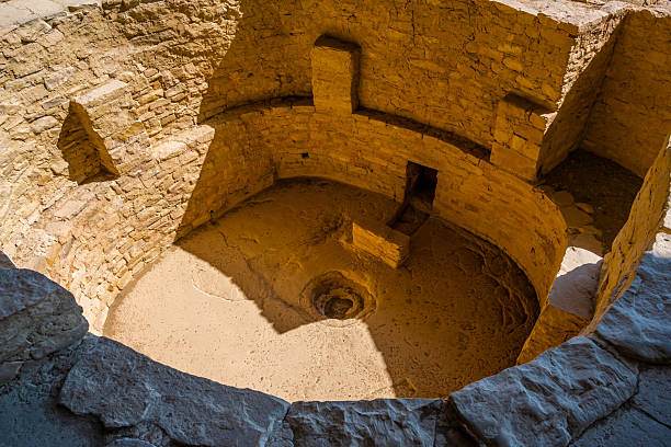 A cliff dwelling reflecting ceremonial life of the Ancestral Pueblo
