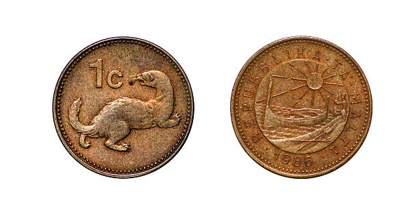 Coin 1 cent. Malta. 1986