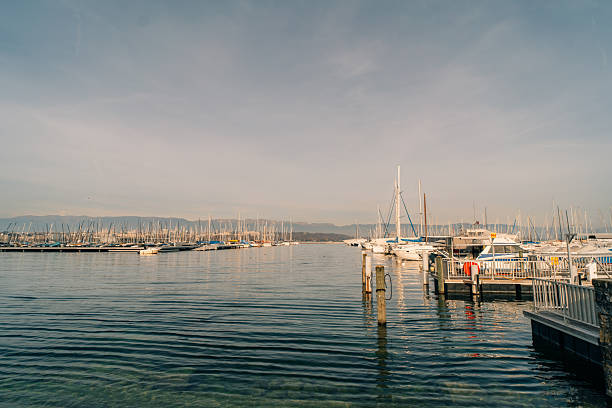 Monument du Port Noir in geneva switzerland. High quality photo