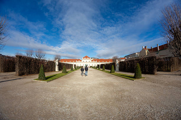 The Lower Belvedere palace in Vienna, Austria.