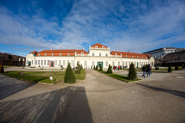 The Lower Belvedere palace in Vienna, Austria.