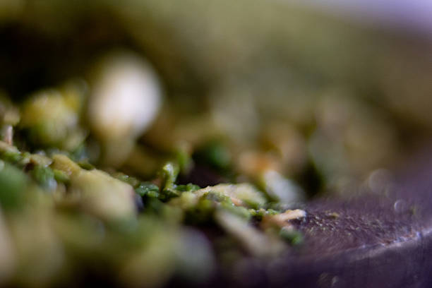 Chinese food：green vegetable salad