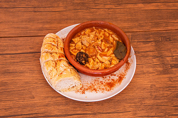 Madrid-style tripe with a personal touch, featuring a thinner but equally flavorful sauce