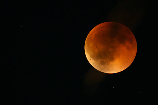 Full lunar eclipse taken from Western Europe on September 28, 2015. A lunar eclipse (also known as a blood moon) occurs when the sun, Earth and moon are aligned and the Moon passes directly behind the Earth into its umbra (shadow).