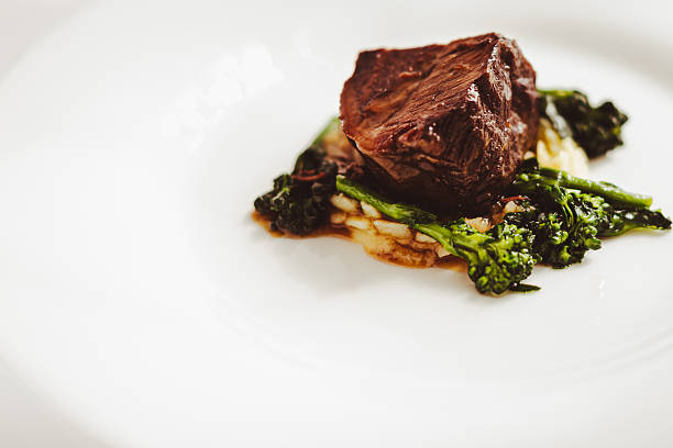 Brasato al Barolo is a tipical main course of Piemonte, Italy.