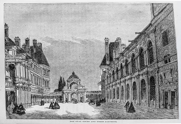 istock The Oval Court and Porte Dauphine 2256134316