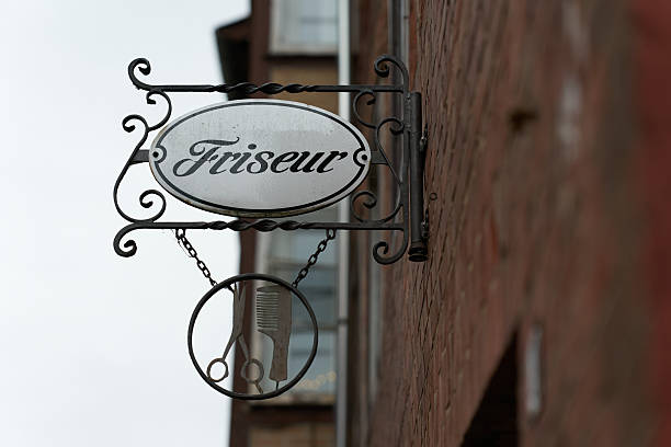 Reference to a hairdressing salon in the old town of Luneburg in Germany