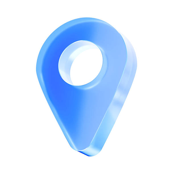 istock 3D Glass location pin icon, navigation destination map and place marker concept. Transparent liquid Glass icon, glassmorphism icon, crystal clear. 3d illustration. 2256179902