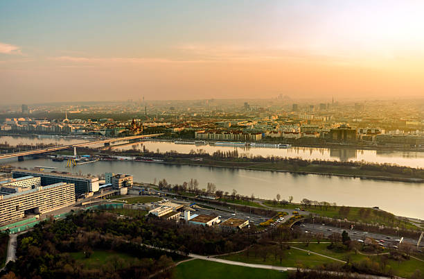 Aerial view of Vienna