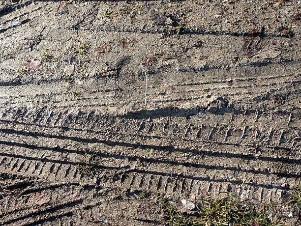 Sand Road. Highway construction. Cracov. Poland. No people.