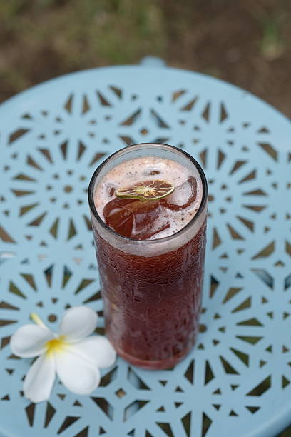 Bir Jawa. Javanese Beer is a traditional spiced drink from Yogyakarta which is halal, non-alcoholic, made from a mixture of ginger, cinnamon, sappanwood, tamarind, lemongrass and nutmeg, then shaken until it foams like beer.