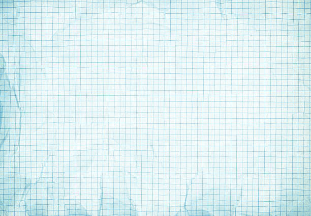 Millimeter blue paper of Vintage template
